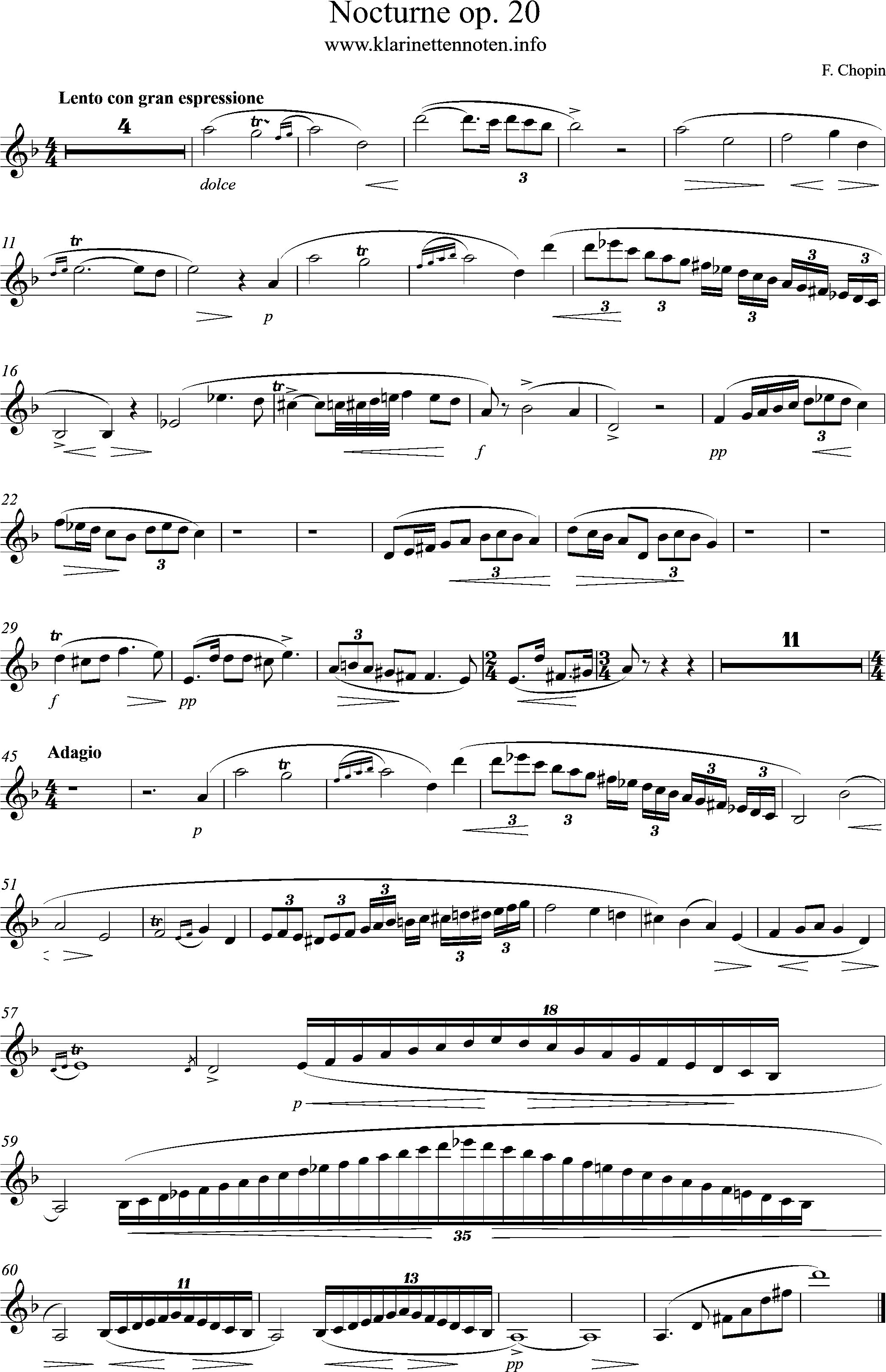 d-minor, Chopin op20